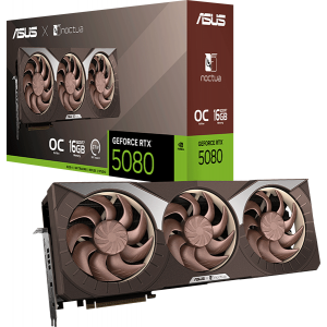 Відеокарта ASUS GeForce RTX 5080 16GB GDDR7 Noctua OC Edition (RTX5080-O16G-NOCTUA)