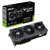 Відеокарта ASUS TUF Gaming GeForce RTX 4060 Ti 8GB GDDR6 OC Edition (TUF-RTX4060TI-O8G-GAMING)