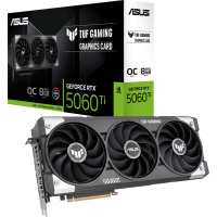 Відеокарта ASUS TUF Gaming GeForce RTX 5060 Ti 8GB GDDR7 OC Edition (TUF-RTX5060TI-O8G-GAMING)