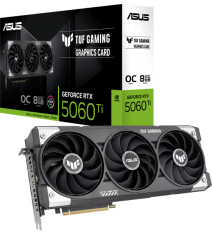 Відеокарта ASUS TUF Gaming GeForce RTX 5060 Ti 8GB GDDR7 OC Edition (TUF-RTX5060TI-O8G)