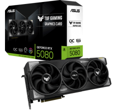 Відеокарта ASUS TUF Gaming GeForce RTX 5080 16GB GDDR7 BTF OC Edition (TUF-RTX5080-O16G-BTF-GAMING)
