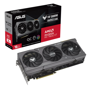 Відеокарта ASUS TUF Gaming Radeon RX 7600 XT OC Edition 16GB GDDR6 (TUF-RX7600XT-O16G-GAMING)