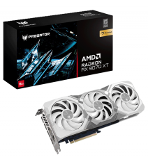 Відеокарта Acer Predator BiFrost Radeon RX 9070 XT OC 16GB White Edition (DP.Z4FWW.P02)