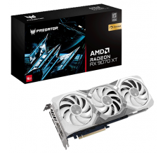 Відеокарта Acer Predator BiFrost Radeon RX 9070 XT OC 16GB White Edition (DP.Z4FWW.P02)