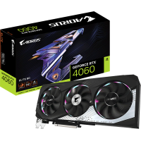 Відеокарта Gigabyte AORUS GeForce RTX 4060 ELITE 8G (GV-N4060AORUS E-8GD)