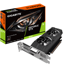 Видеокарта Gigabyte GeForce GTX 1650 D6 Low Profile 4G (GV-N1656D6-4GL)