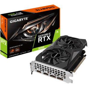 Відеокарта Gigabyte GeForce RTX 3050 WINDFORCE OC 6G (GV-N3050WF2OC-6GD)