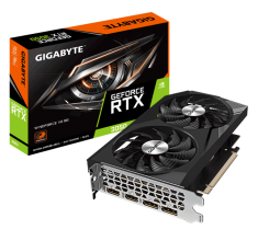 Відеокарта Gigabyte GeForce RTX 3050 WINDFORCE V2 8G (GV-N3050WF2V2-8GD)