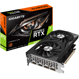 Відеокарта Gigabyte GeForce RTX 3050 WINDFORCE V2 8G (GV-N3050WF2V2-8GD) Відеокарта Gigabyte GeForce RTX 3050 WINDFORCE V2 8G (GV-N3050WF2V2-8GD)