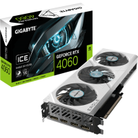Відеокарта Gigabyte GeForce RTX 4060 EAGLE OC ICE 8G (GV-N4060EAGLEOC ICE-8GD)