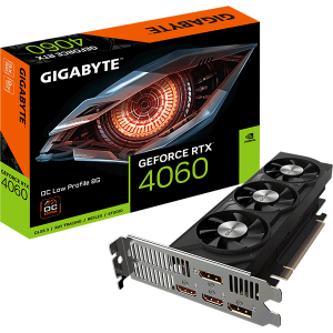 Відеокарта Gigabyte GeForce RTX 4060 OC Low Profile 8G (GV-N4060OC-8GL)