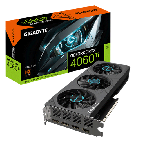 Відеокарта Gigabyte GeForce RTX 4060 Ti EAGLE 8G (GV-N406TEAGLE-8GD)
