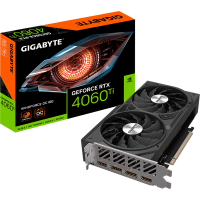 Відеокарта Gigabyte GeForce RTX 4060 Ti WINDFORCE OC 16G (GV-N406TWF2OC-16GD)