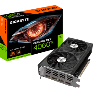 Відеокарта Gigabyte GeForce RTX 4060 Ti WINDFORCE OC 16G (GV-N406TWF2OC-16GD)