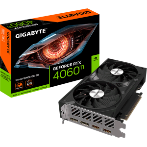 Відеокарта Gigabyte GeForce RTX 4060 Ti WINDFORCE OC 8G (GV-N406TWF2OC-8GD)