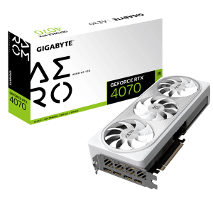 Відеокарта Gigabyte GeForce RTX 4070 AERO OC 12G (GV-N4070AERO OC-12GD)