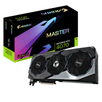 Відеокарта Gigabyte AORUS GeForce RTX 4070 MASTER 12G (GV-N4070AORUS M-12GD)