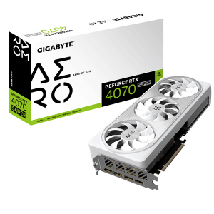 Відеокарта Gigabyte GeForce RTX 4070 SUPER AERO OC 12G (GV-N407SAERO OC-12GD)