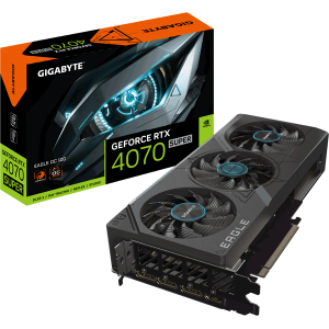 Відеокарта Gigabyte GeForce RTX 4070 SUPER EAGLE OC 12G (GV-N407SEAGLE OC-12GD)