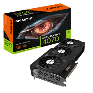 Відеокарта Gigabyte GeForce RTX 4070 WINDFORCE OC 12G (GV-N4070WF3OC-12GD)