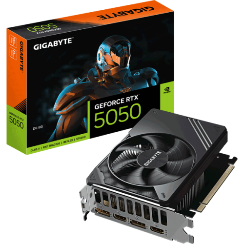 Відеокарта Gigabyte GeForce RTX 5050 D6 8G (GV-N5050D6-8GD) Відеокарта Gigabyte GeForce RTX 5050 D6 8G (GV-N5050D6-8GD)