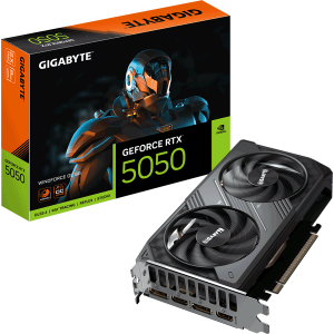 Відеокарта Gigabyte GeForce RTX 5050 WINDFORCE OC 8G (GV-N5050WF2OC-8GD)