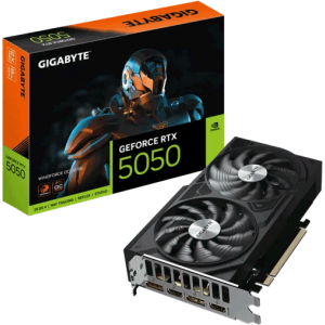 Відеокарта Gigabyte GeForce RTX 5050 WINDFORCE OC V2 8G (GV-N5050WF2OCV2-8GD)