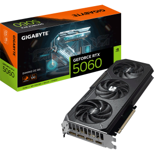 Відеокарта Gigabyte GeForce RTX 5060 GAMING OC 8G (GV-N5060GAMING OC-8GD)