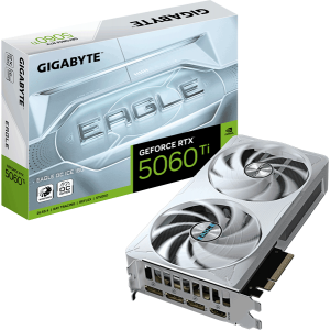 Відеокарта Gigabyte GeForce RTX 5060 Ti EAGLE OC ICE 16G (GV-N506TEAGLEOC ICE-16GD)