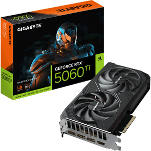 Відеокарта Gigabyte GeForce RTX 5060 Ti WINDFORCE OC 16G (GV-N506TWF2OC-16GD)
