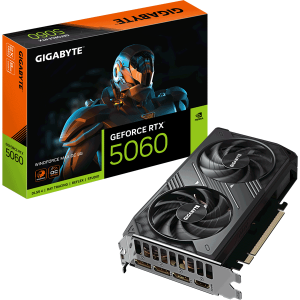 Відеокарта Gigabyte GeForce RTX 5060 WINDFORCE MAX OC 8G (GV-N5060WF2MAX OC-8GD)