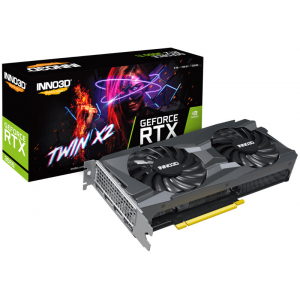 Відеокарта Inno3D GeForce RTX 3060 TWIN X2 LHR (N30602-12D6-119032AH)