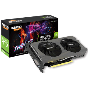 Відеокарта Inno3D GeForce RTX 3050 8GB TWIN X2 (N30502-08D6-1711VA41)