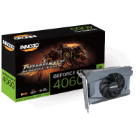 Відеокарта Inno3D GeForce RTX 4060 8GB Compact (N40601-08D6-173050N)