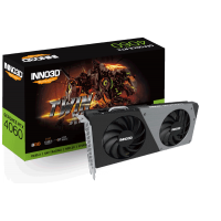 Відеокарта Inno3D GeForce RTX 4060 8GB TWIN X2 (N40602-08D6-173051N)