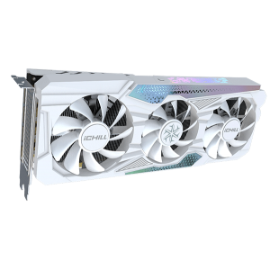 Відеокарта Inno3D GeForce RTX 4060 Ti 8GB ICHILL X3 WHITE (C406T3-08D6X-17113280)