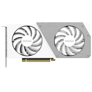 Відеокарта Inno3D GeForce RTX 4060 Ti 8GB TWIN X2 OC WHITE (N406T2-08D6X-171153W)