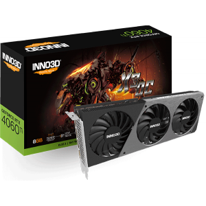 Відеокарта Inno3D GeForce RTX 4060 Ti 8GB X3 OC (N406T3-08D6X-171153L)