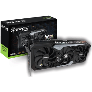 Відеокарта Inno3D GeForce RTX 4080 16GB ICHILL X3 (C40803-166XX-187049H)