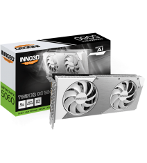 Відеокарта Inno3D GeForce RTX 5060 8GB TWIN X2 OC WHITE (N50602-08D7X-195070W)