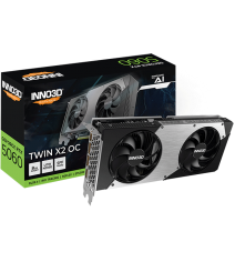 Відеокарта Inno3D GeForce RTX 5060 8GB TWIN X2 OC (N50602-08D7X-195070N)
