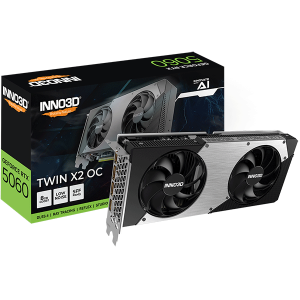 Відеокарта Inno3D GeForce RTX 5060 8GB TWIN X2 OC (N50602-08D7X-195070N)