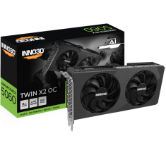 Відеокарта Inno3D GeForce RTX 5060 8GB TWIN X2 OC V2 (N50602-08D7X-195071N)