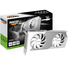 Відеокарта Inno3D GeForce RTX 5060 Ti 16GB TWIN X2 OC WHITE (N506T2-16D7X-191073W)