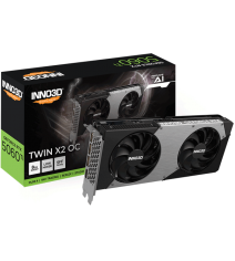 Відеокарта Inno3D GeForce RTX 5060 Ti 16GB TWIN X2 OC (N506T2-16D7X-191073N)