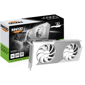 Відеокарта Inno3D GeForce RTX 5060 Ti 8GB TWIN X2 OC WHITE (N506T2-08D7X-193075W)