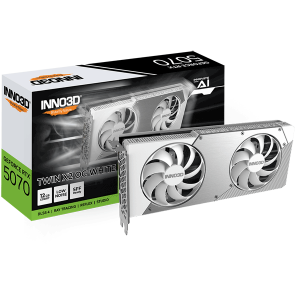 Відеокарта Inno3D GeForce RTX 5070 TWIN X2 OC WHITE (N50702-12D7X-195064W)