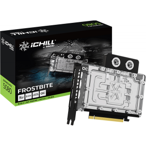 Відеокарта Inno3D GeForce RTX 5080 ICHILL FROSTBITE (C50803-16D7X-1760FB)