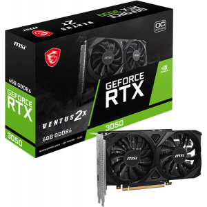 Відеокарта MSI GeForce RTX 3050 (RTX 3050 VENTUS 2X 6G OC)