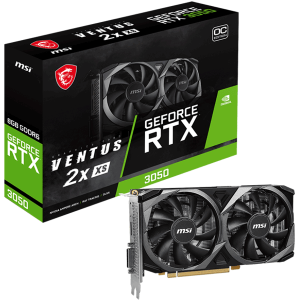 Відеокарта MSI GeForce RTX 3050 (RTX 3050 VENTUS 2X XS 8G OC)